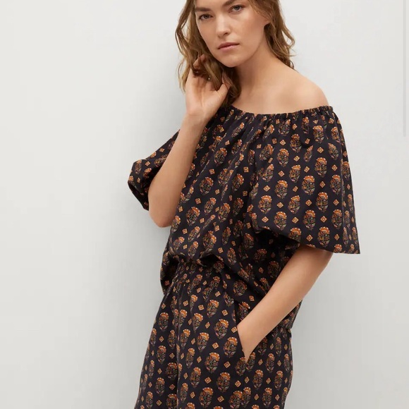 Mango patterned short set - Picture 2 of 11